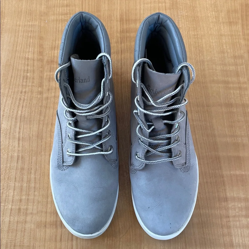 Timberland Leather Ankle Sneaker Boots Womens Size 8 - Picture 3 of 12
